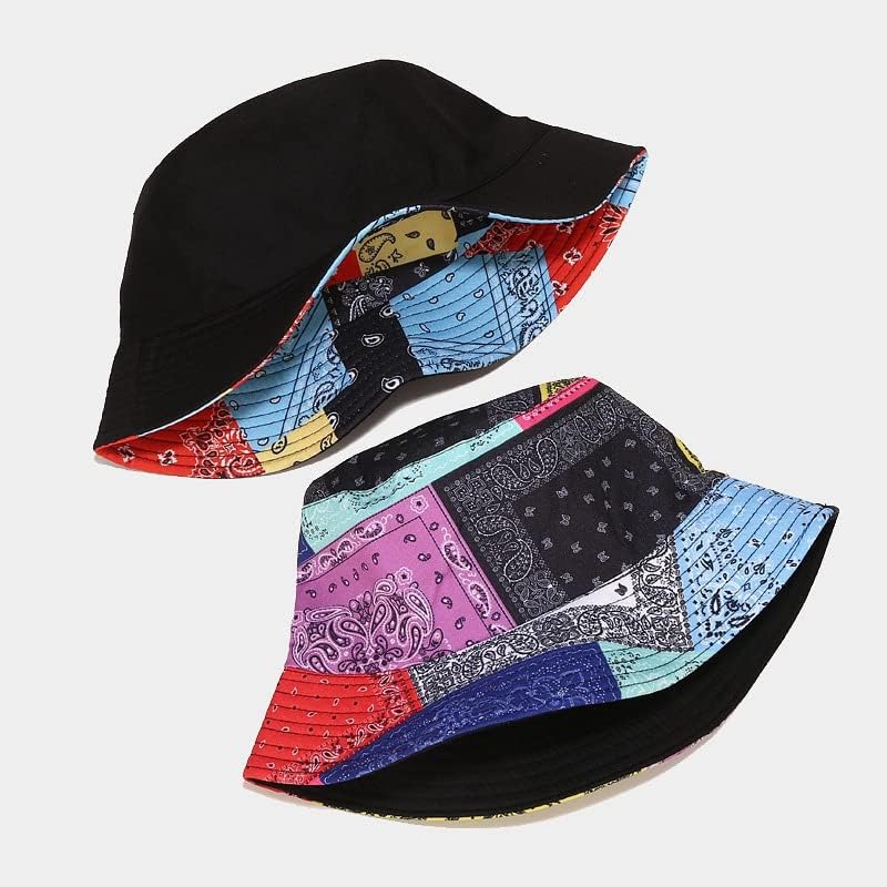 CNUSER Bucket Hat for Women Men,Travel Sun Beach Cap,Unisex Fishing Outdoor Boonie - Image 2